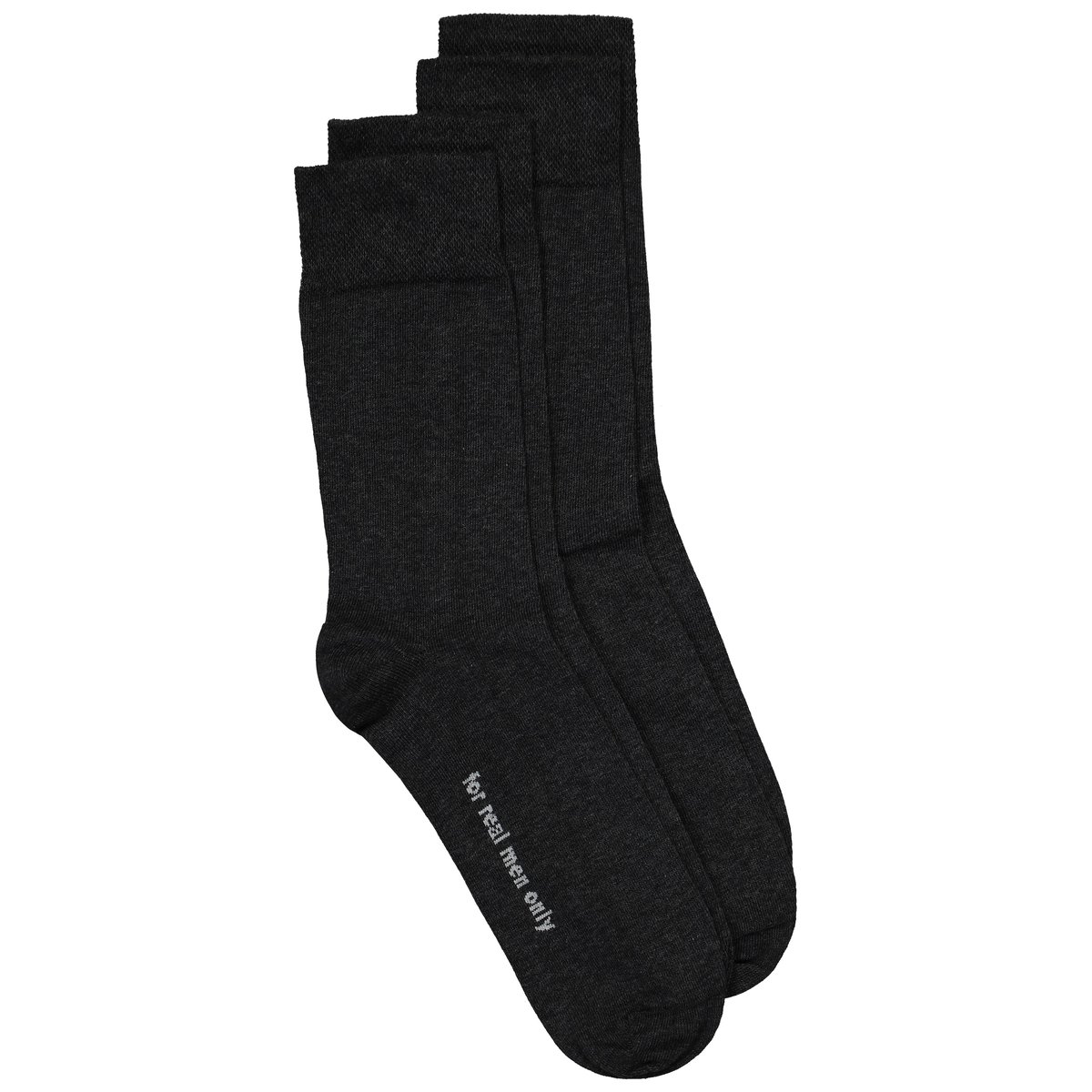 Lot de 2 paires de chaussettes anthracite, JP1880