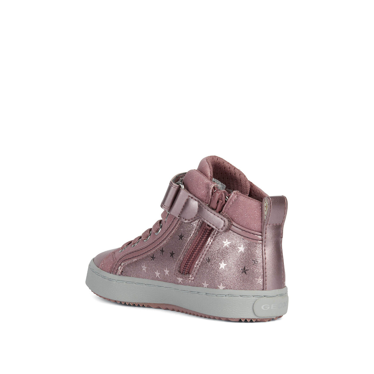 Zapatillas de caña alta Kalispera rosa , GEOX