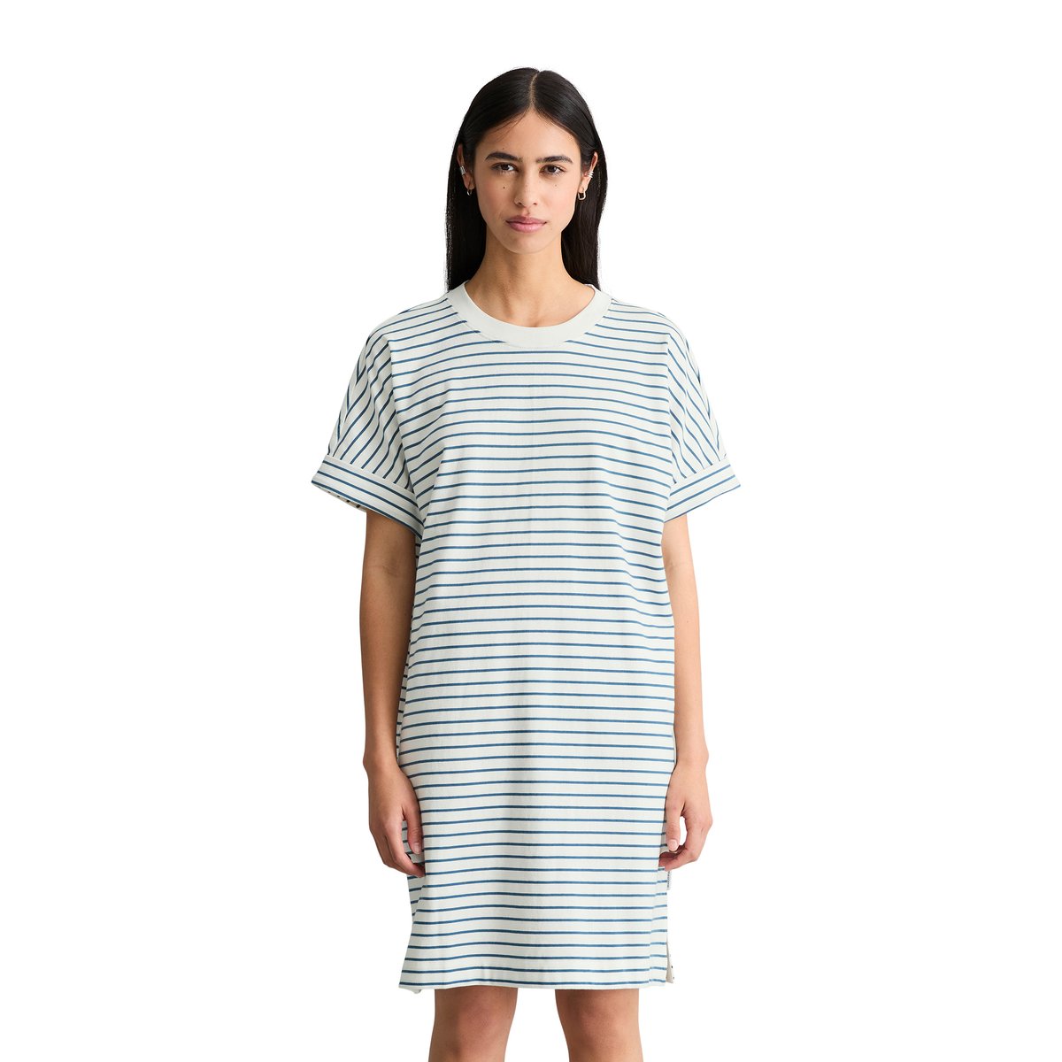 Robe en jersey régulière en jersey lourd bleu, MARC O’POLO DENIM