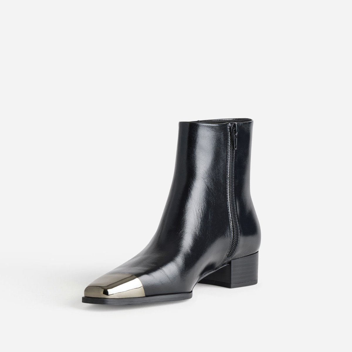 Boots en cuir LILWEN noir, ERAM
