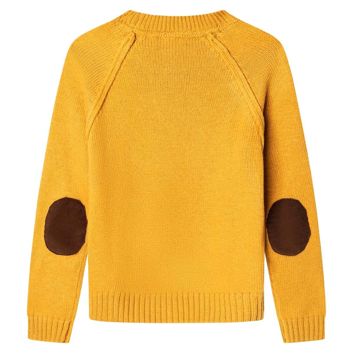 Pull Col Rond En Maille jaune ocre, PEPE JEANS