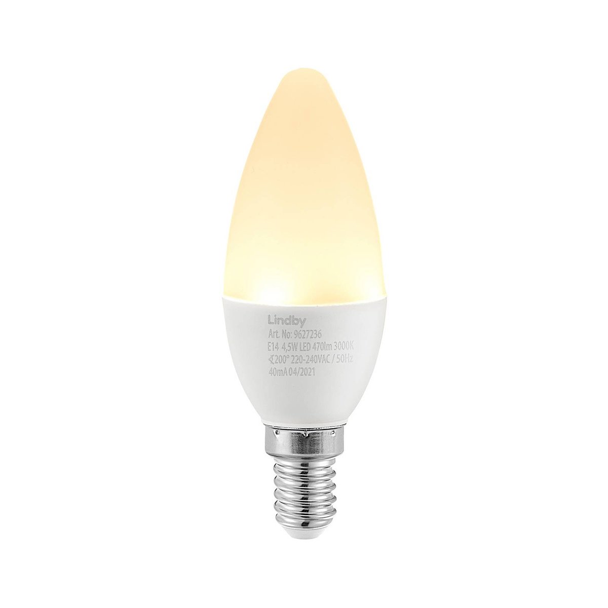 Ampoule E14 LED, E14 4,5W LED couleur unique, LINDBY