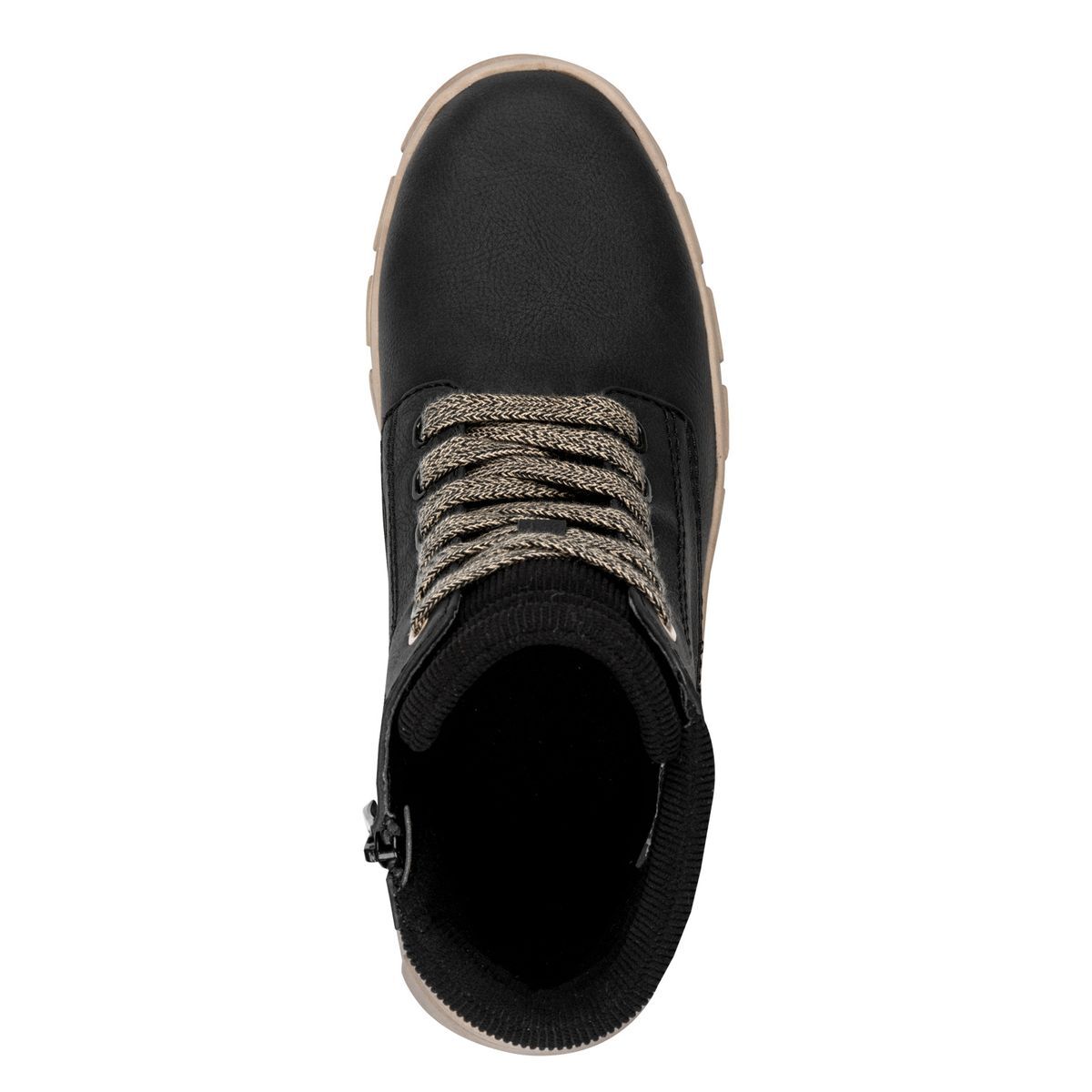 Bottine zippée noir, TAMARIS