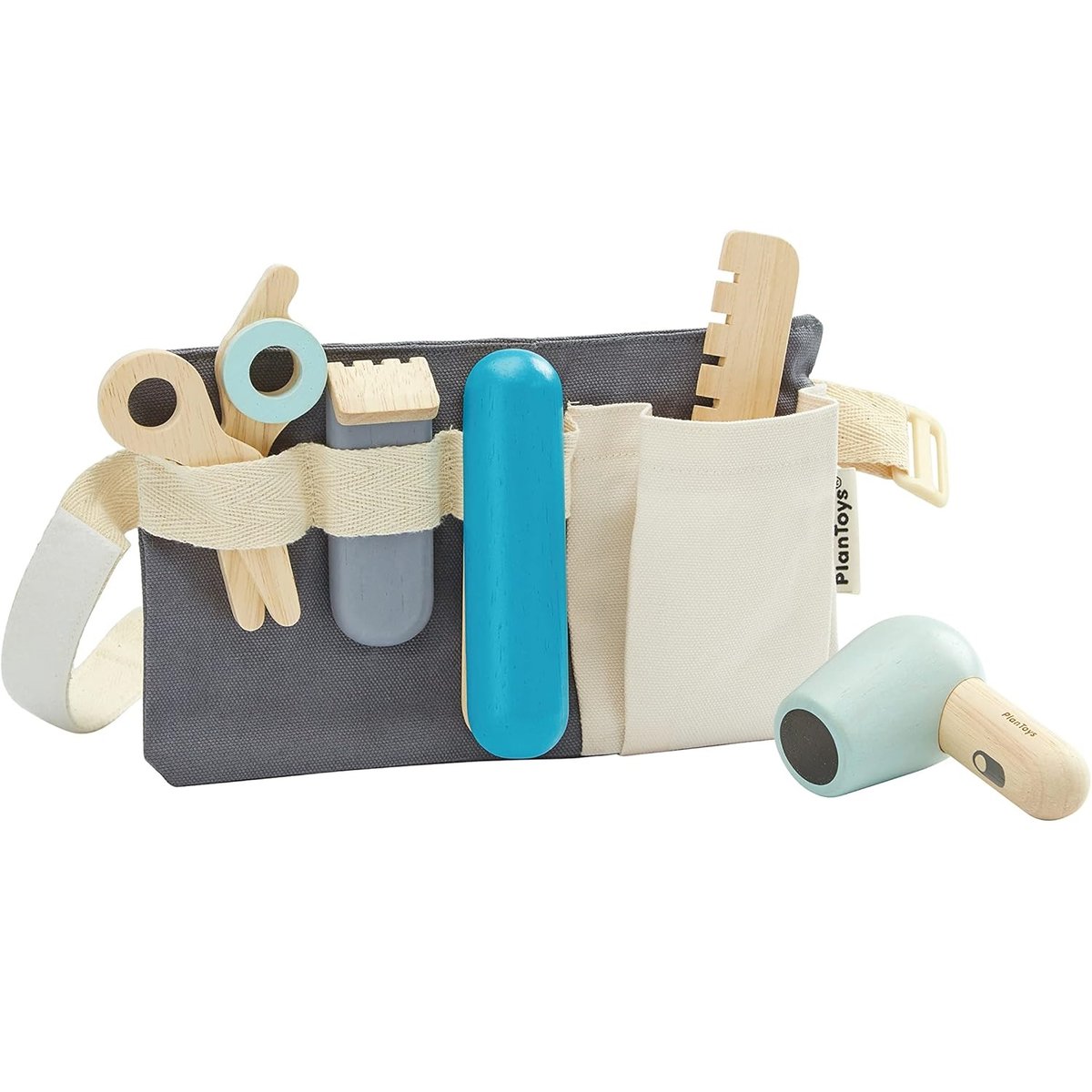 Ma trousse de coiffure beige, PLAN TOYS