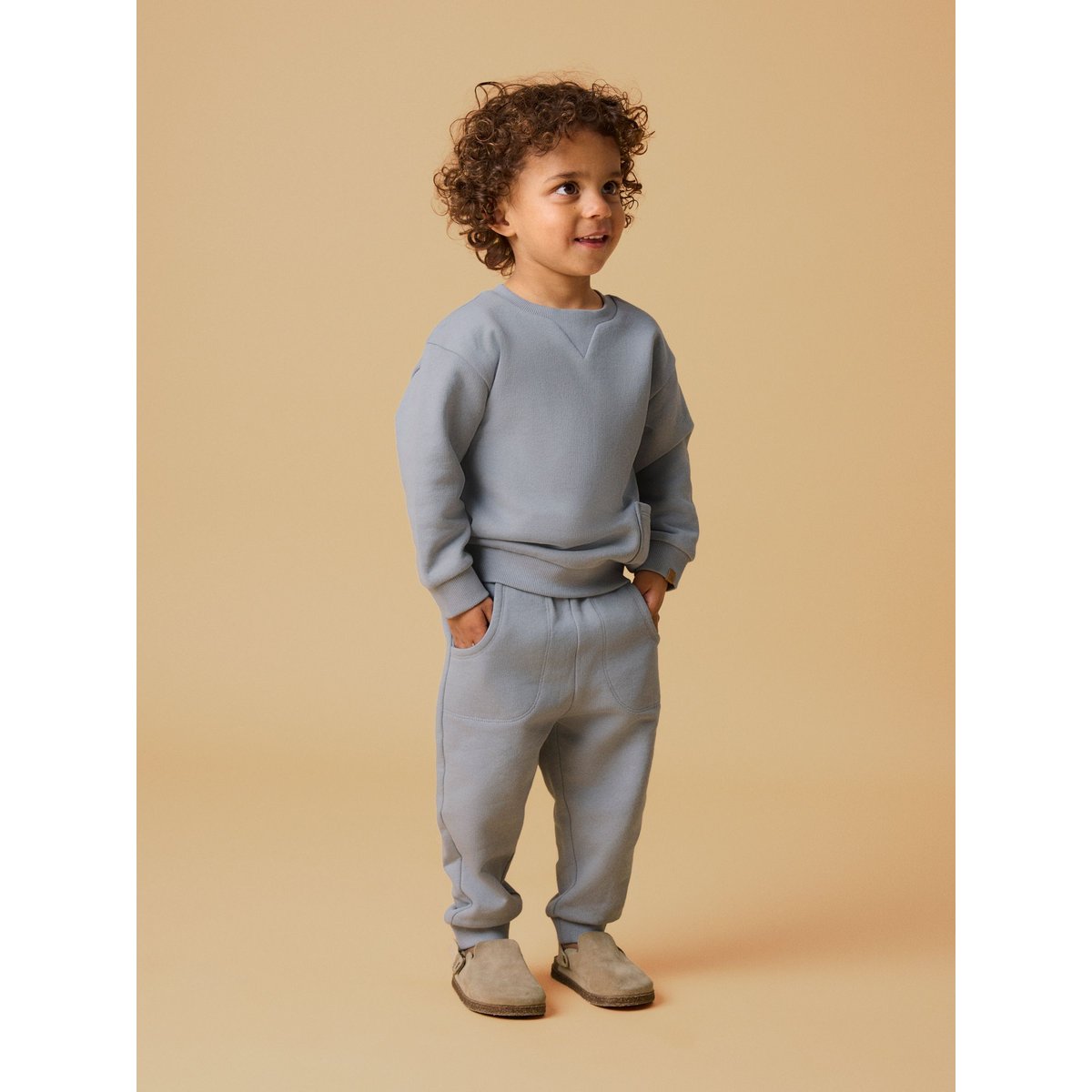 Jogging En Molleton bleu - sleet, NAME IT