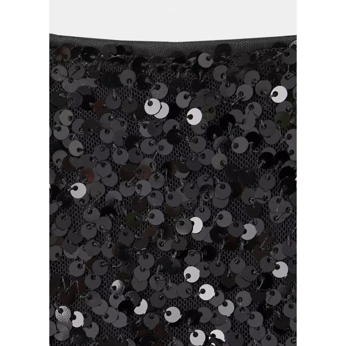 Short sequins noir, MANGO TEEN