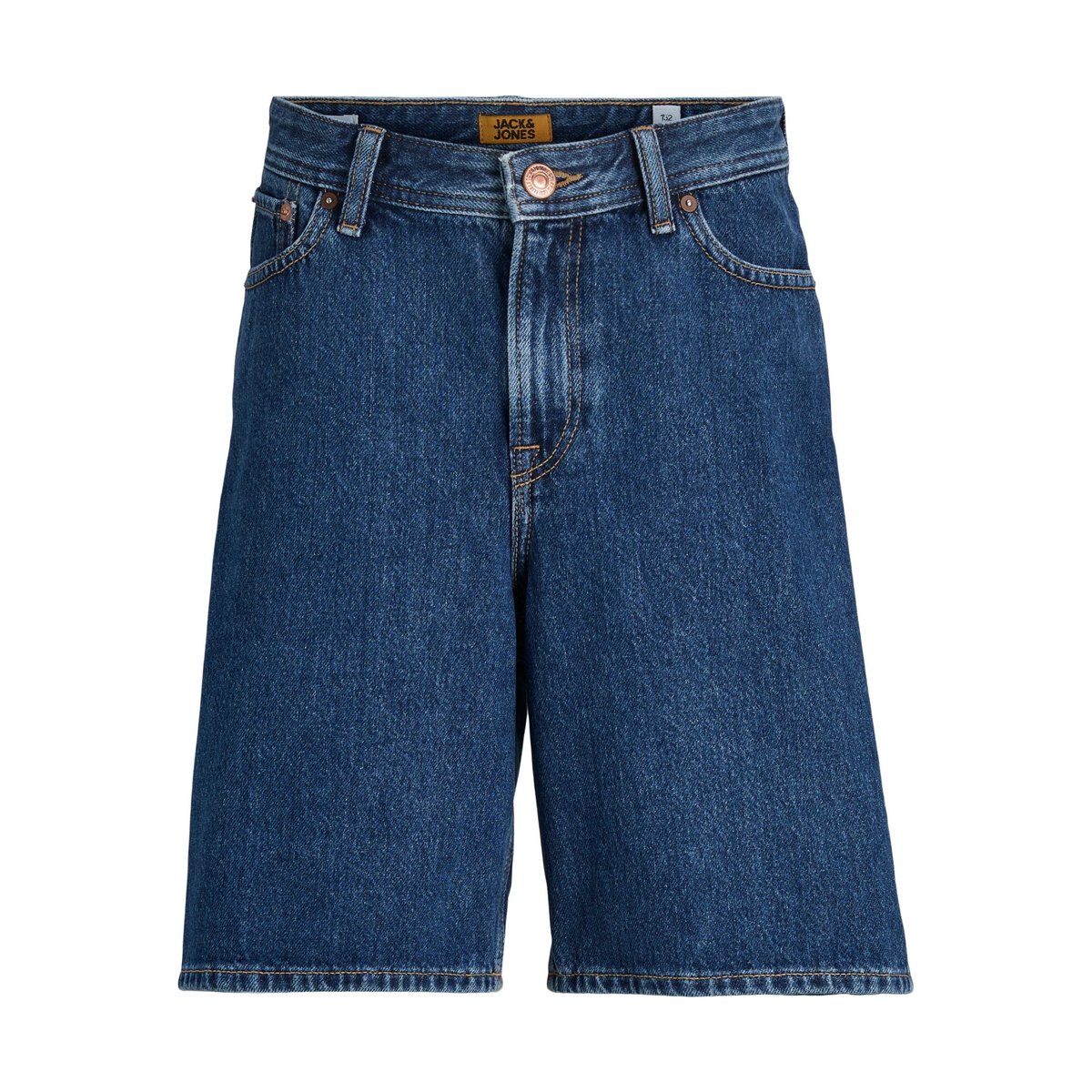 Short En Denim bleue - blue denim 1, JACK & JONES JUNIOR