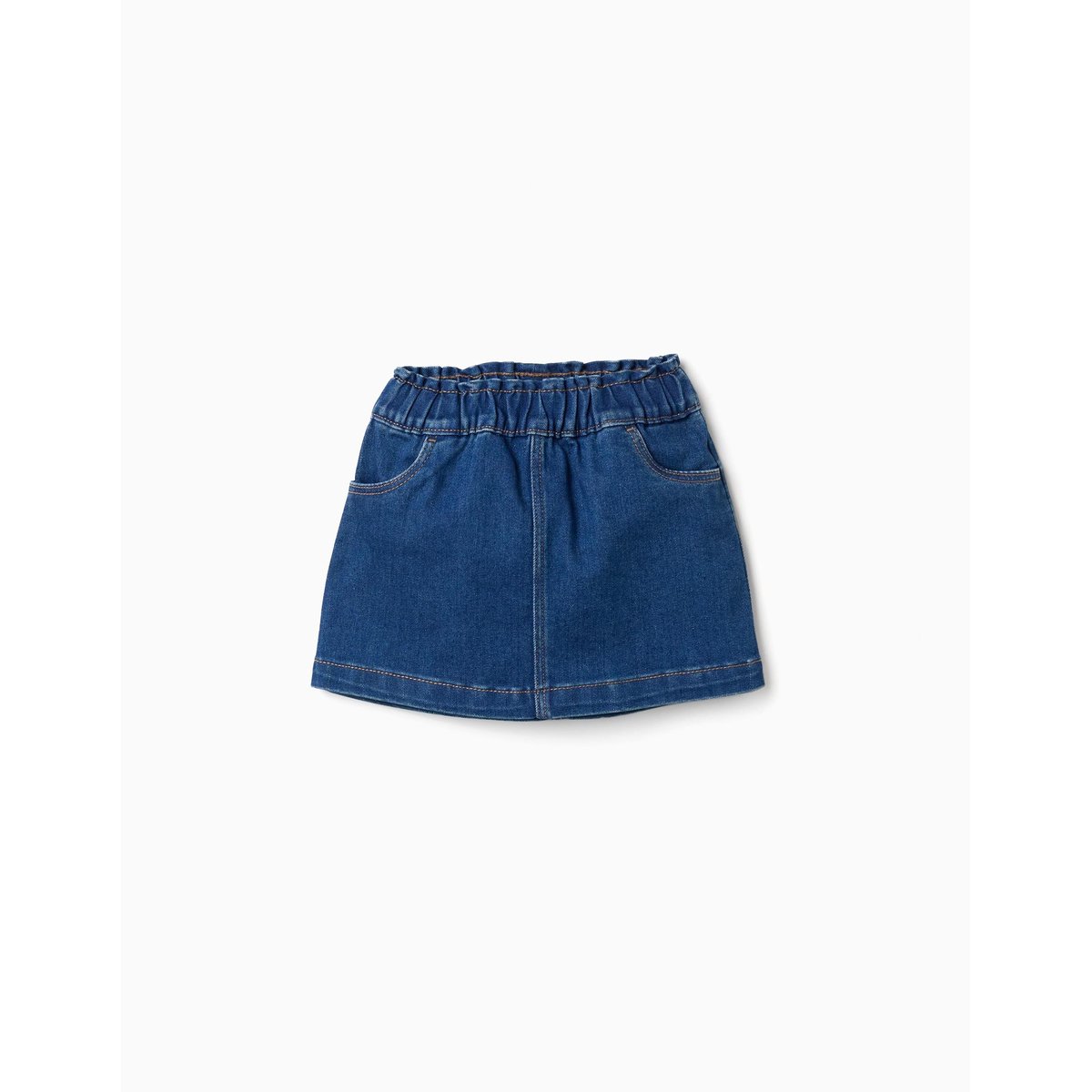 Jupe en jean avec 4 poches bleu, ZIPPY
