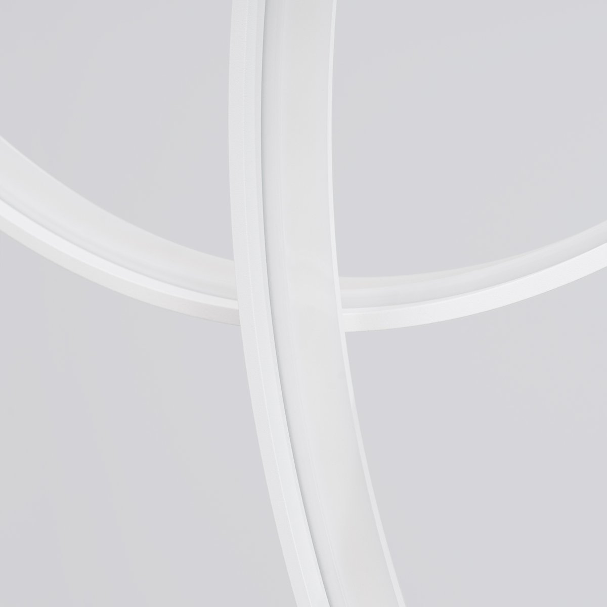 Suspension Aluminium Blanc LED 3 Rio blanc, EDEN
