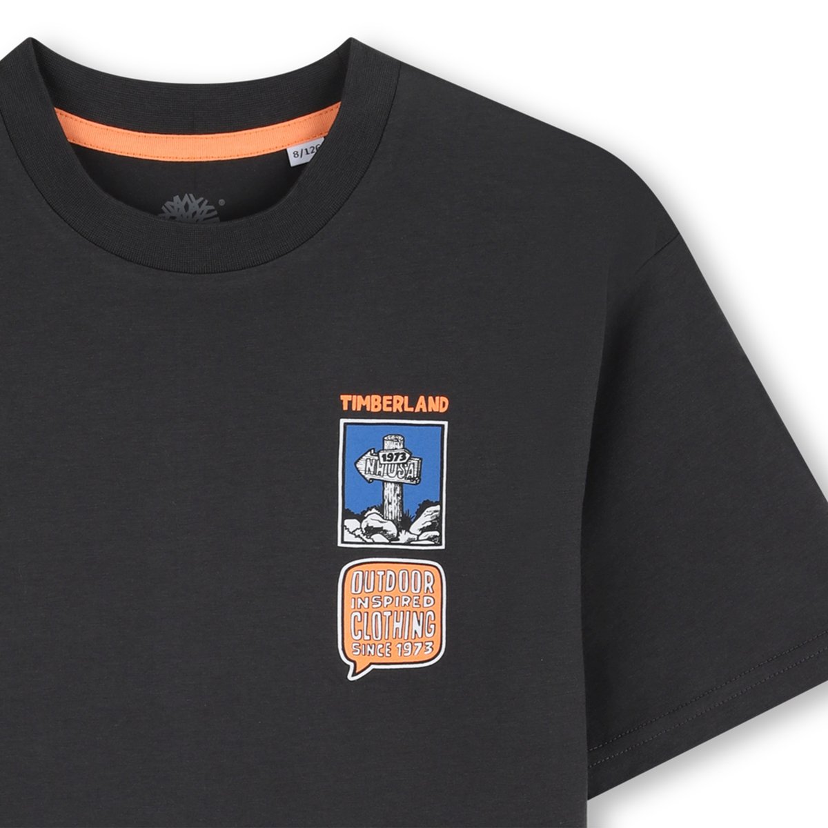 Tee-shirt manches courtes fusain, TIMBERLAND