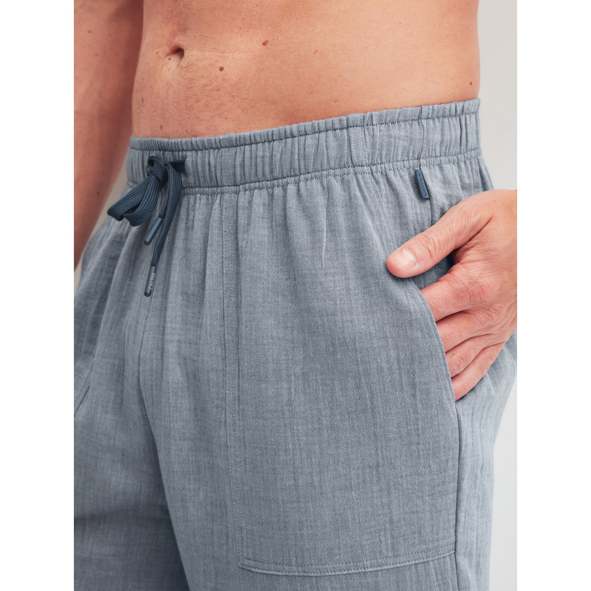 Pantalon de pyjama Coton RMX SLEEP JOURNEY dark denim, CALIDA