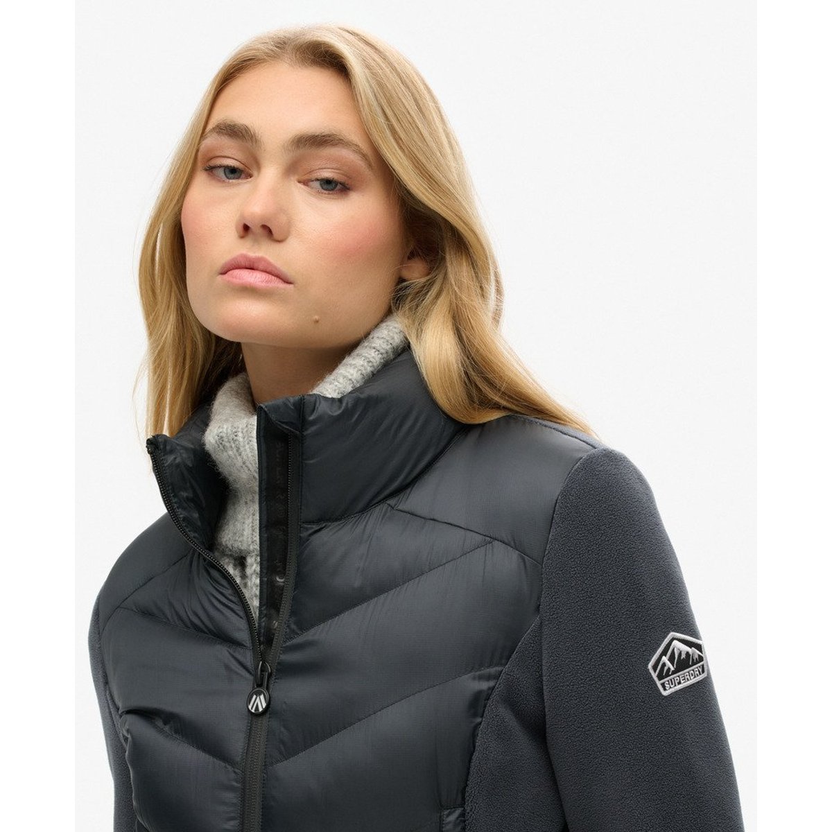 Veste en polaire Storm bleu marine éclipse, SUPERDRY