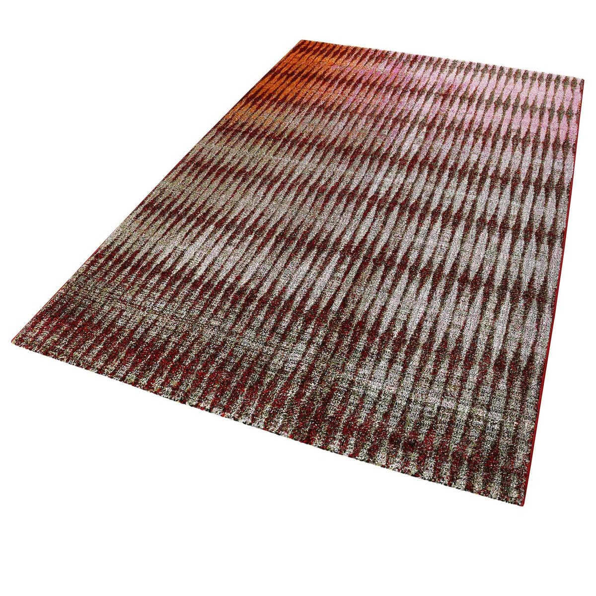 Tapis design à motif graphique moderne , OCEAN VIEW rosé, ESPRIT