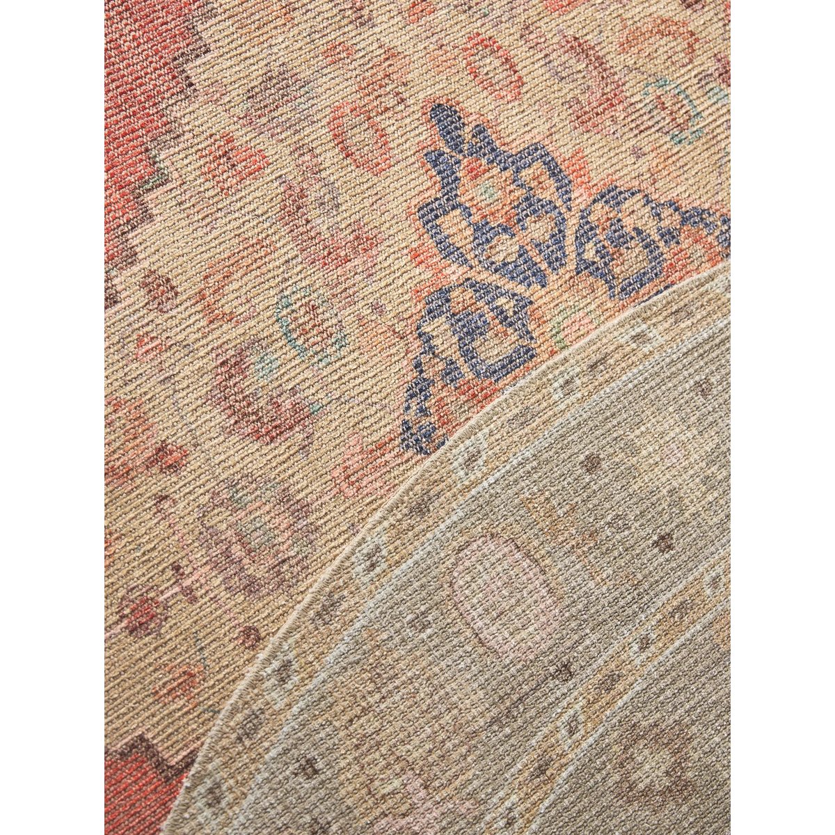 Tapis rond LORENZO beige, BENUTA 