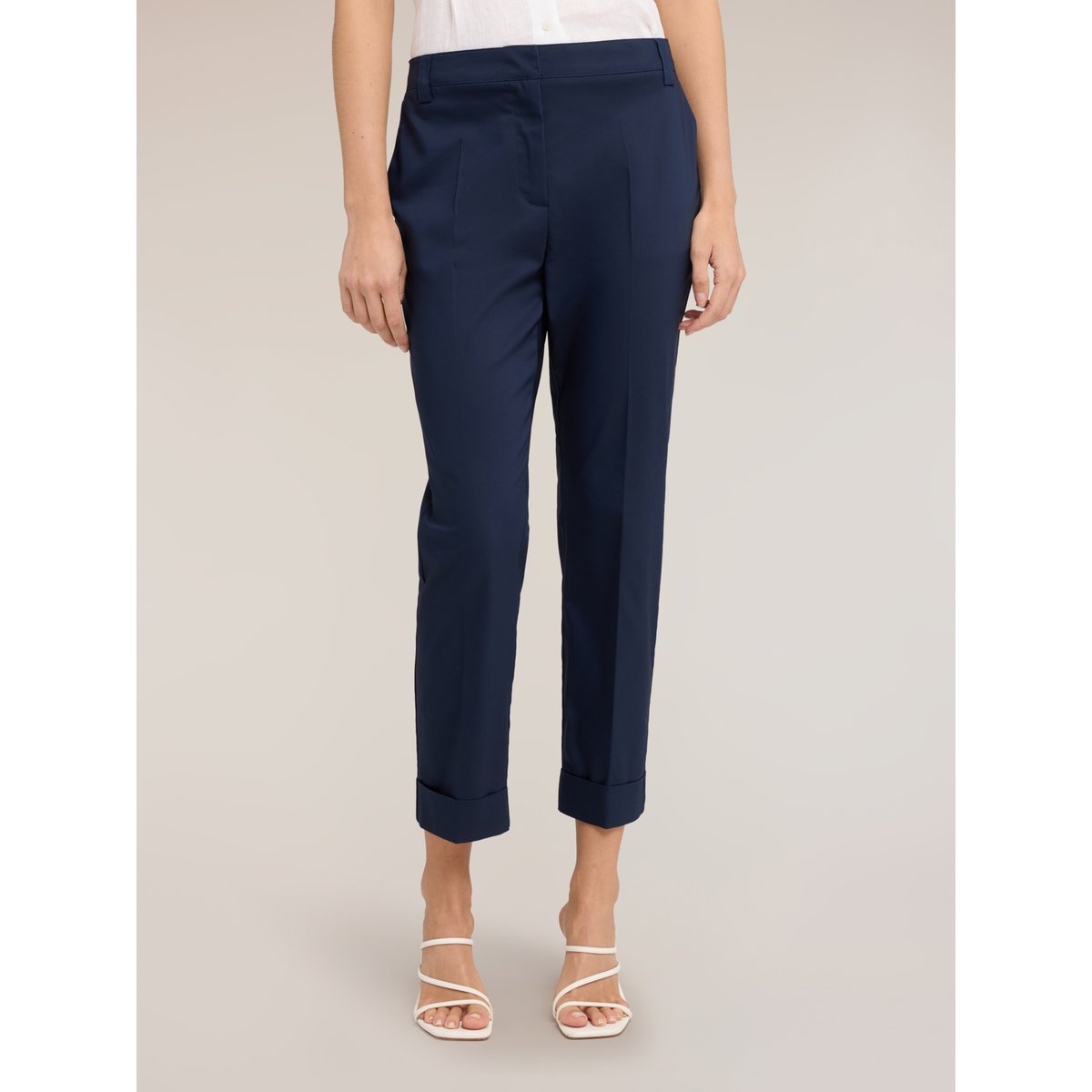 Pantalon cropped bleu, MOTIVI