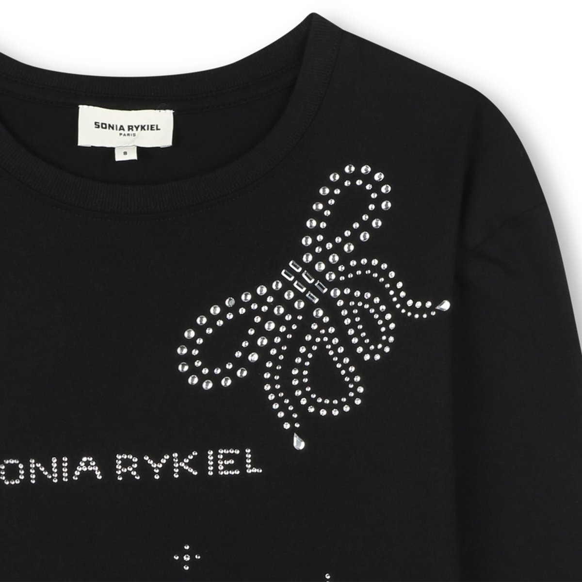 Tee shirt à manches longues black, SONIA RYKIEL ENFANT