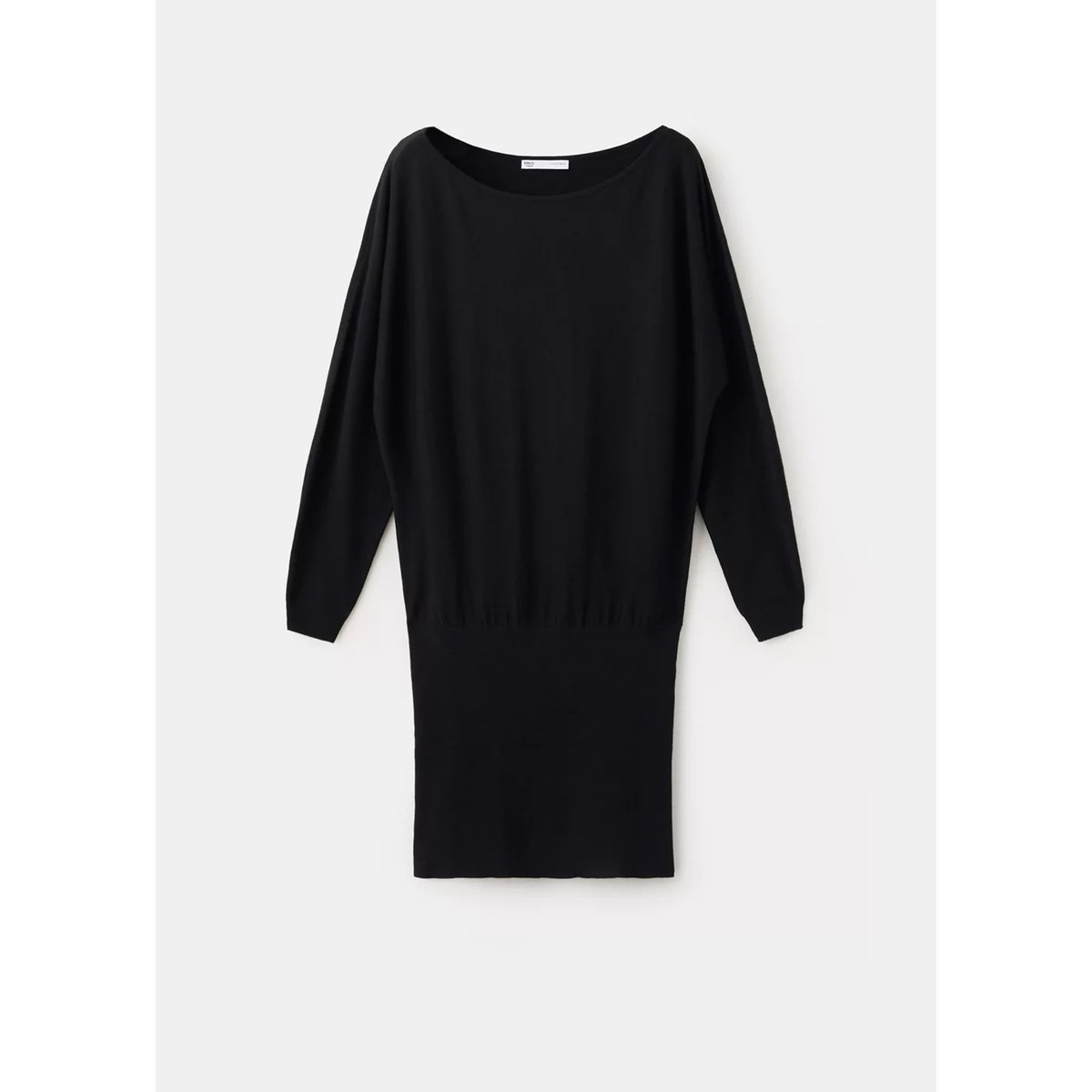 Robe courte maille noir, MANGO TEEN