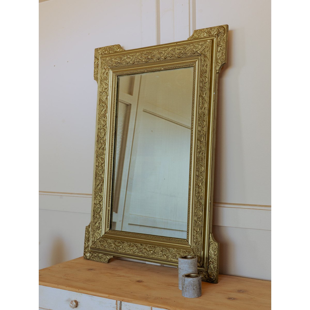 Miroir style classique doré Georges N°1282 - Bon état doré, DEBONGOUT