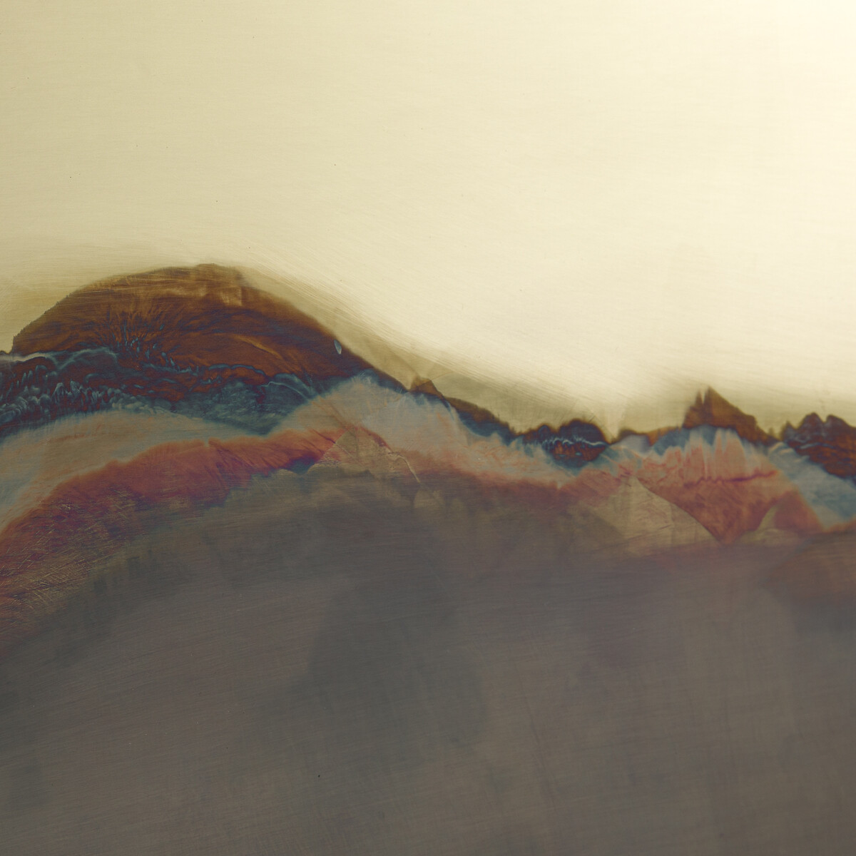 Art mural en acier inoxydable, Ezis multicolore, AM.PM