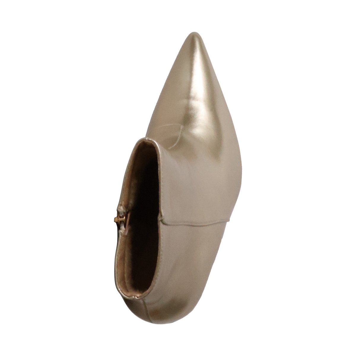 Bottines à Talon Zip or, ENZA NUCCI