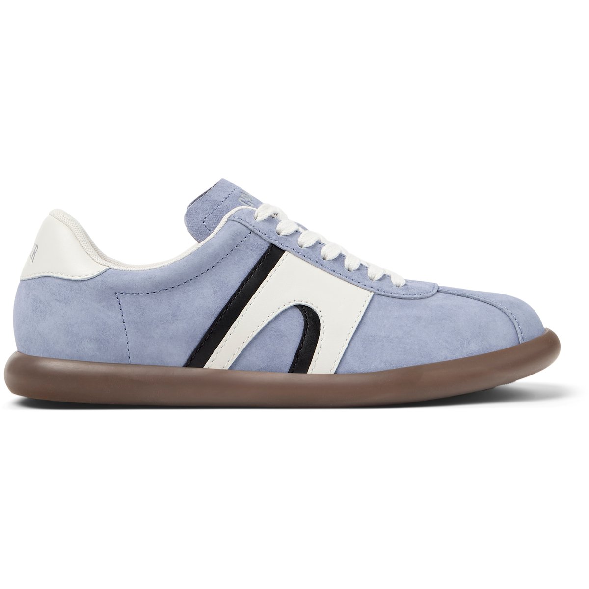 Baskets Pelotas Soller Nubuck Leather gris moyen, CAMPER