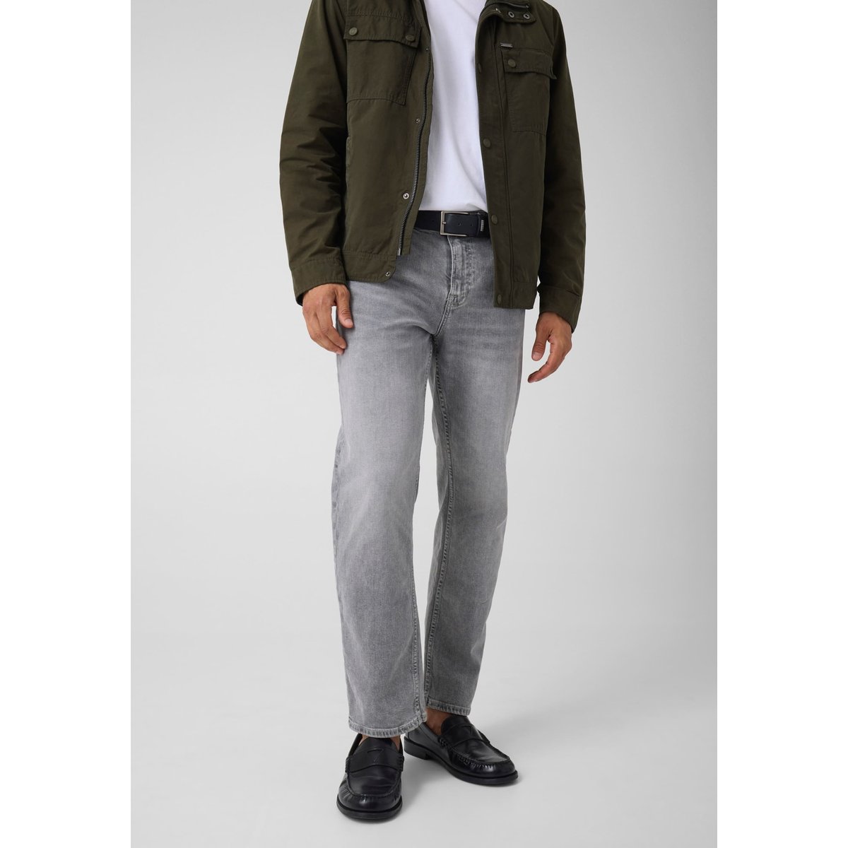 Angels Straight Jeans gris, GUESS