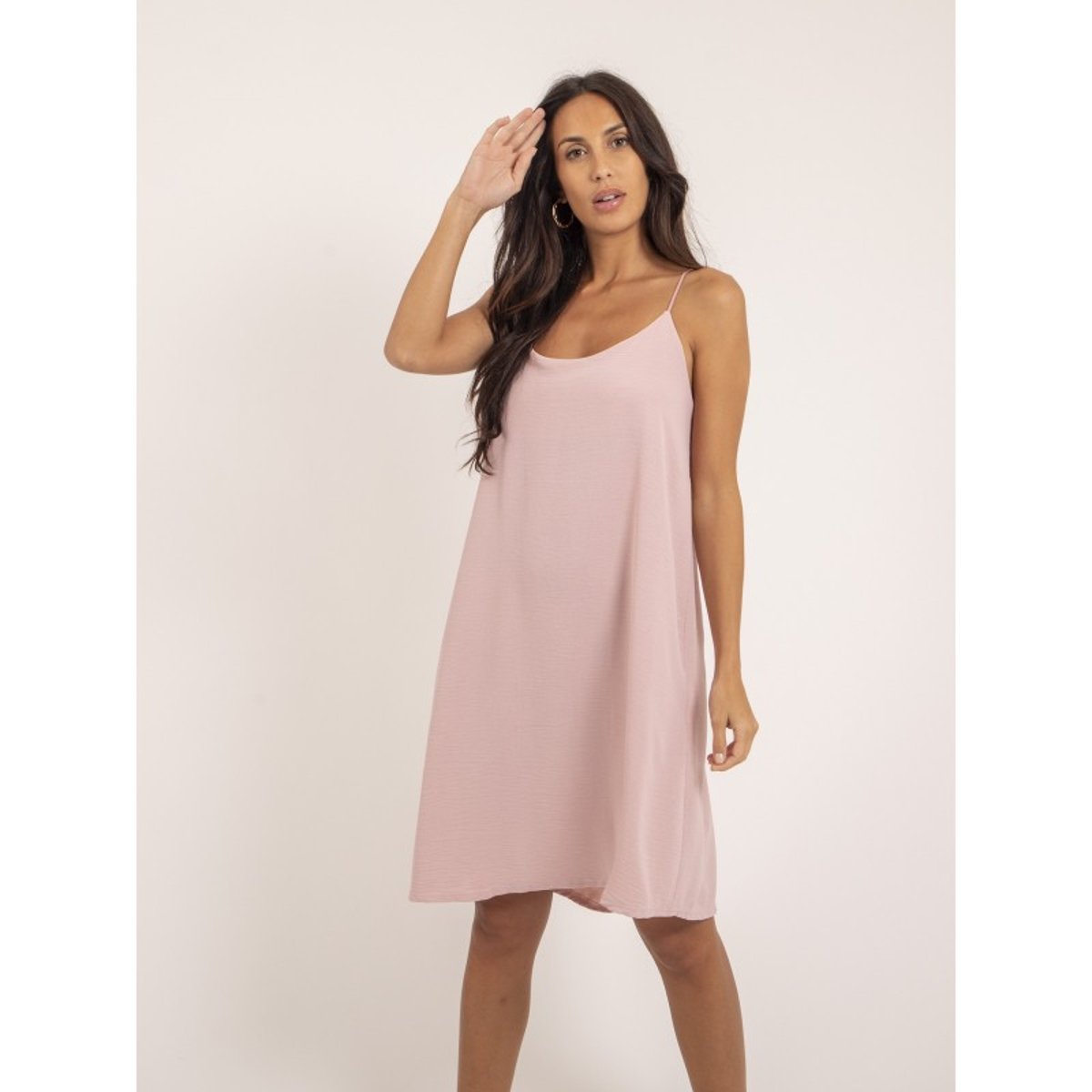 Robe Courte Izolda rose clair, DONA LISA