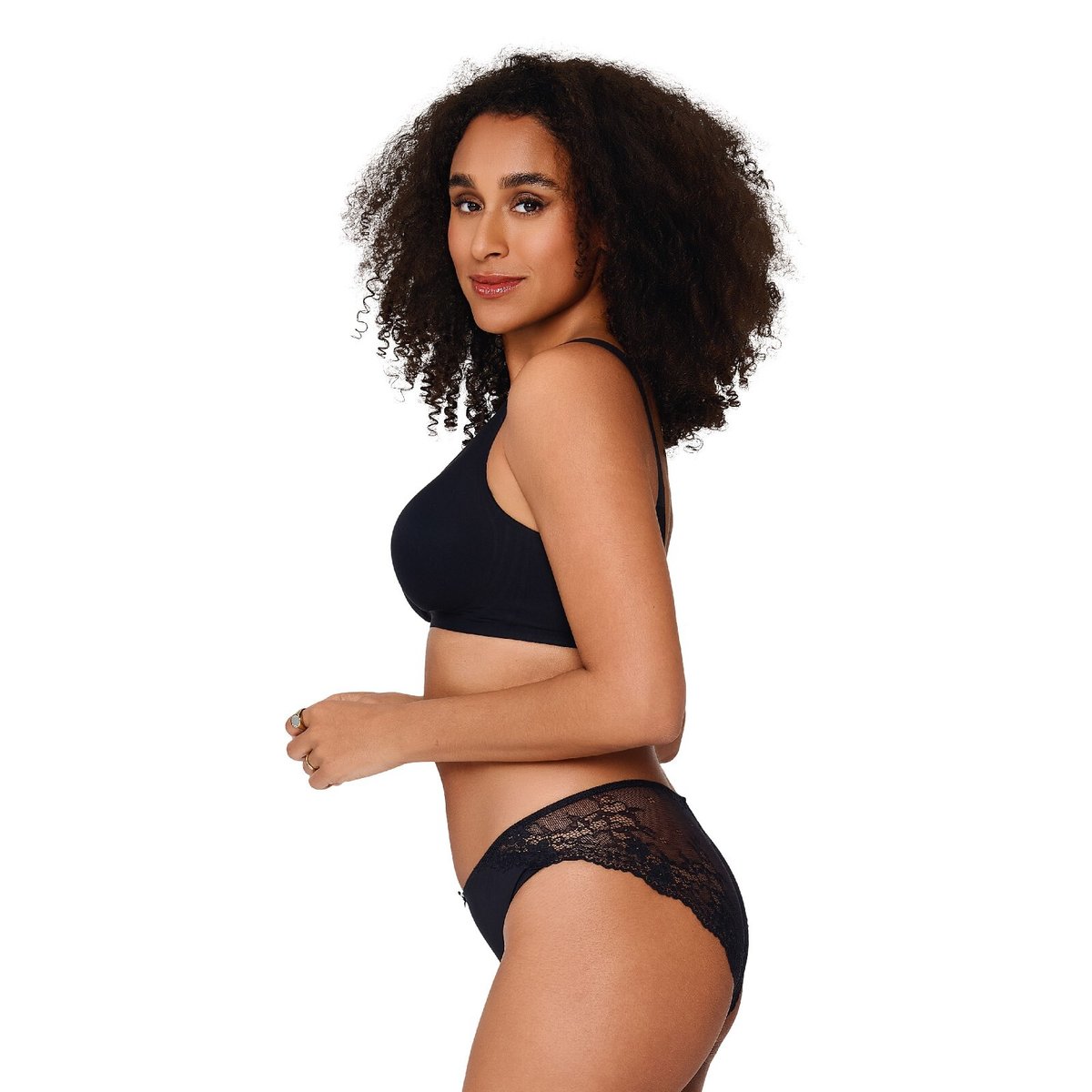 Culotte Basique noir, LINGADORE