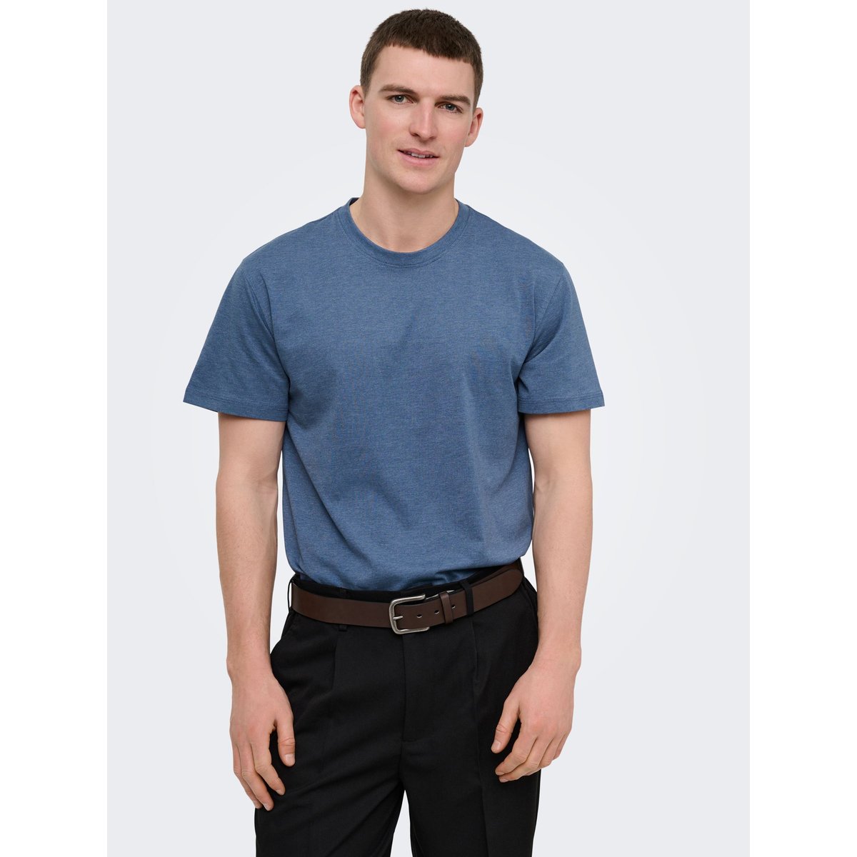 T-Shirt vintage indigo 1, ONLY & SONS