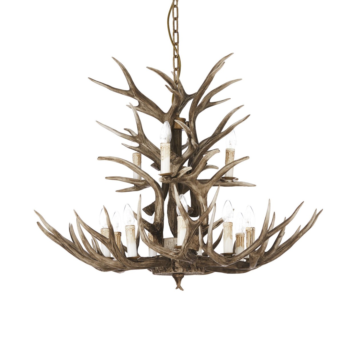 Lustre CHALET marron, IDEAL LUX