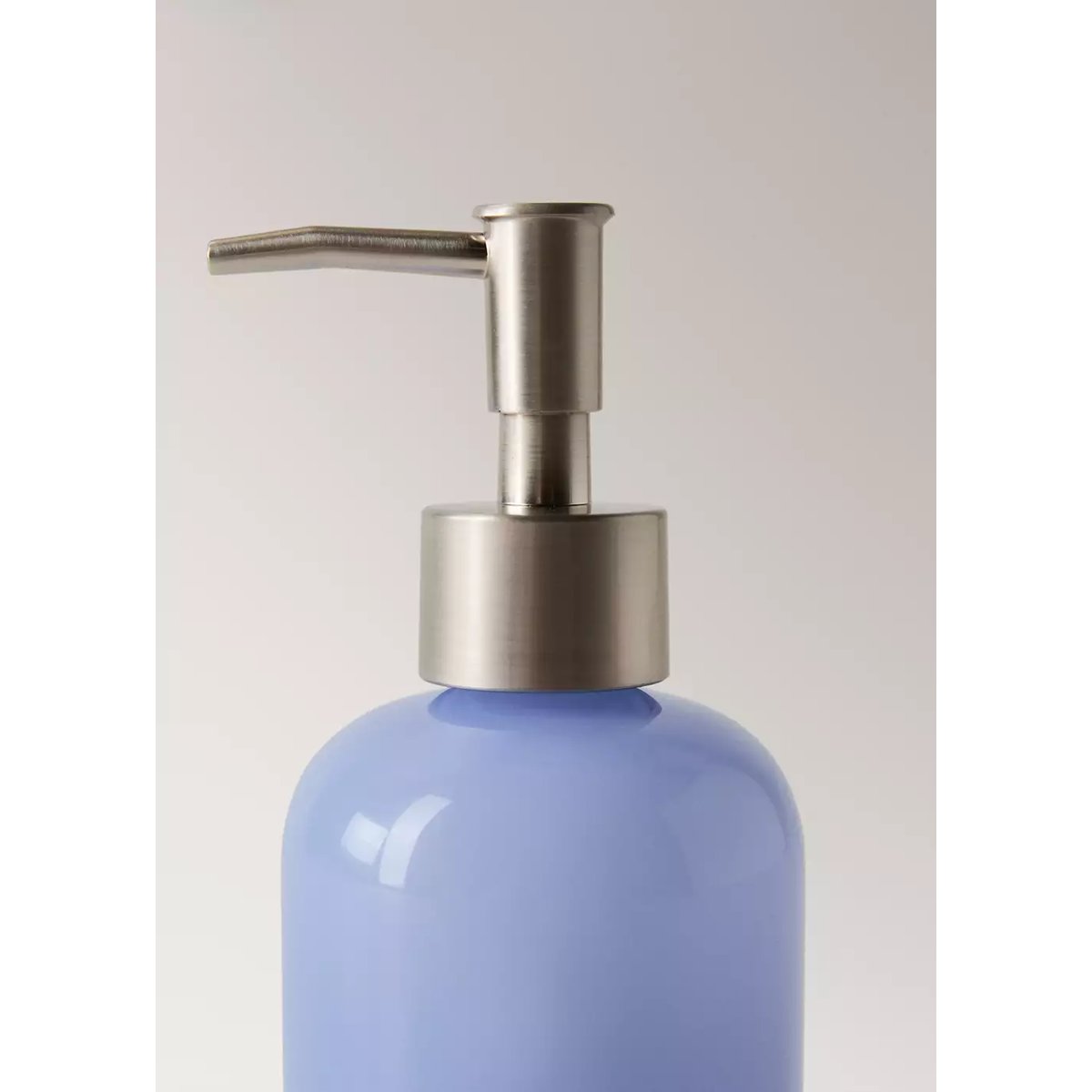 Distributeur de savon coloré en borosilicate bleu, MANGO HOME