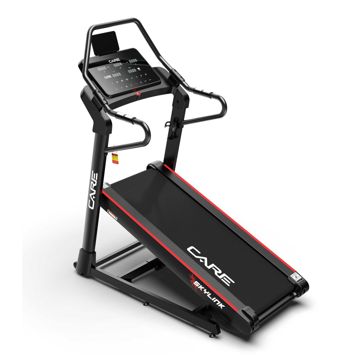 Tapis de course - CARE - SKYLINK - 13km/h et inclinaison 40% noir, CARE FITNESS