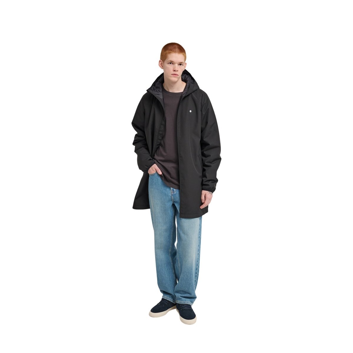 Parka Veste Shell ALDER 2.0 TRAVEL WINTER noir flint black, ELEMENT