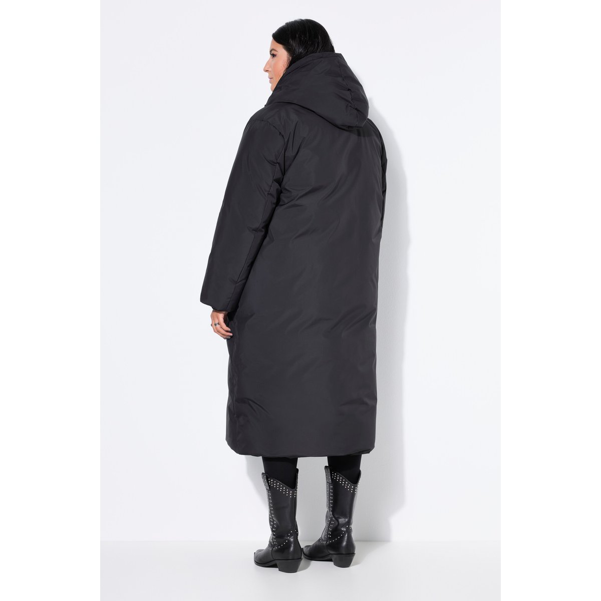 Manteau matelassé oversize noir, STUDIO UNTOLD