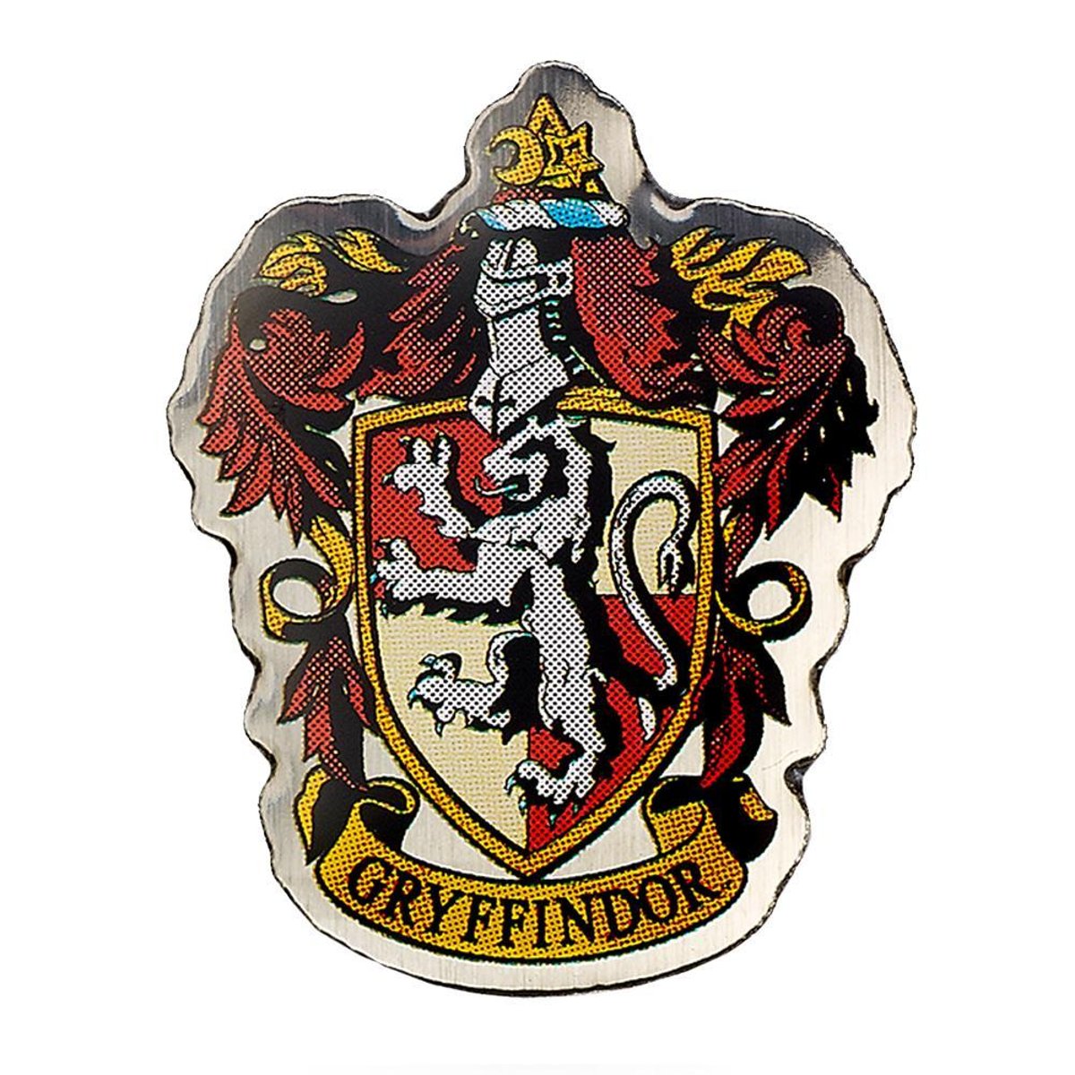 Badge motif/style Gryffondor rouge, HARRY POTTER