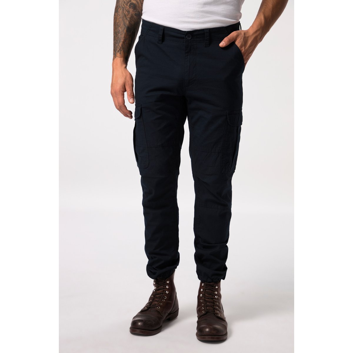 Pantalon cargo FLEXNAMIC® en Ripstop bleu marine, JP1880