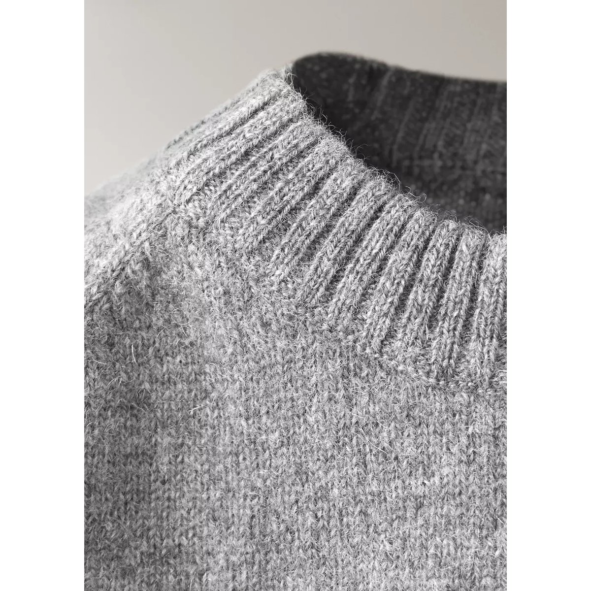 Sweat-shirt pyjama 100 % cachemire gris, MANGO HOME