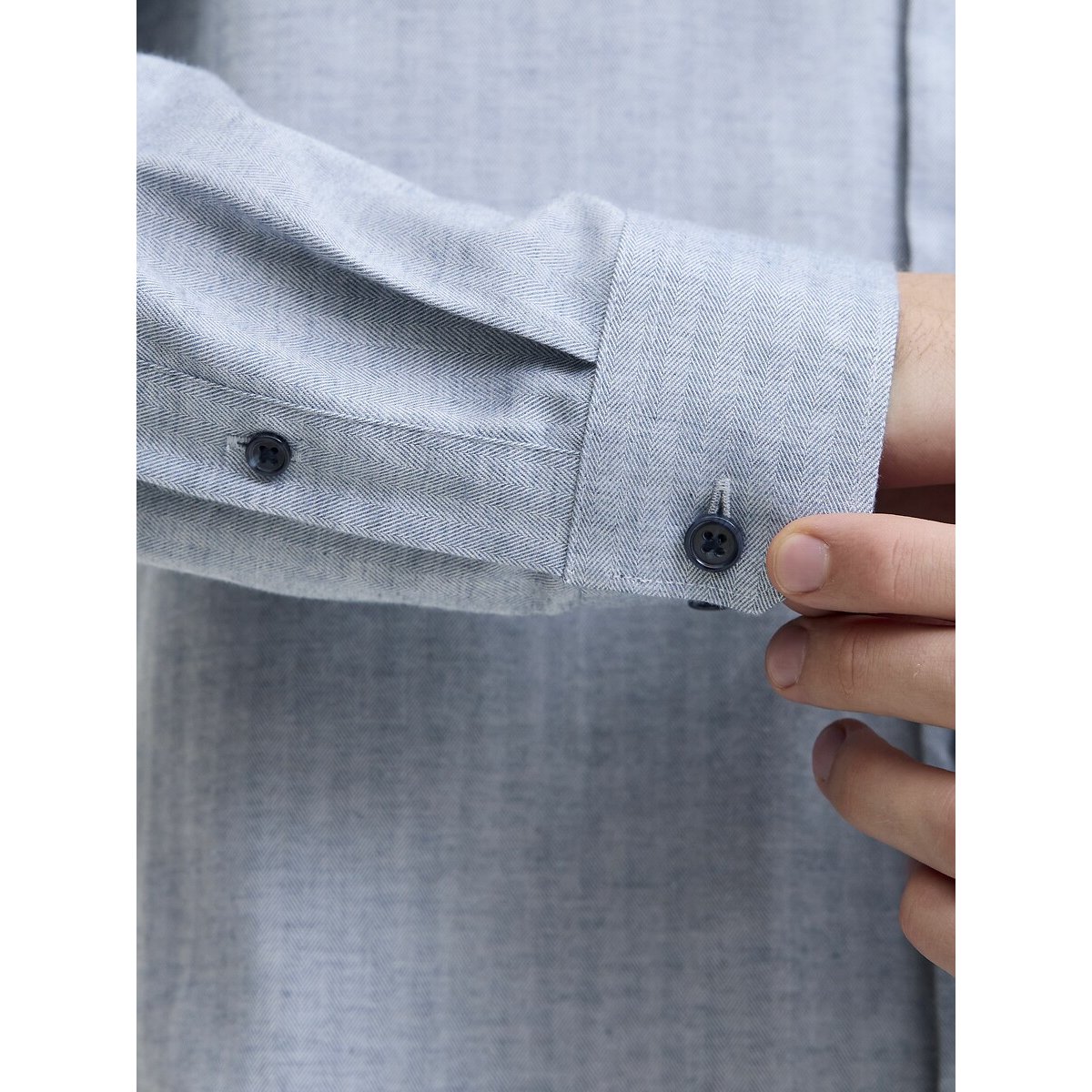 Chemise regular fit bleu, JACK & JONES