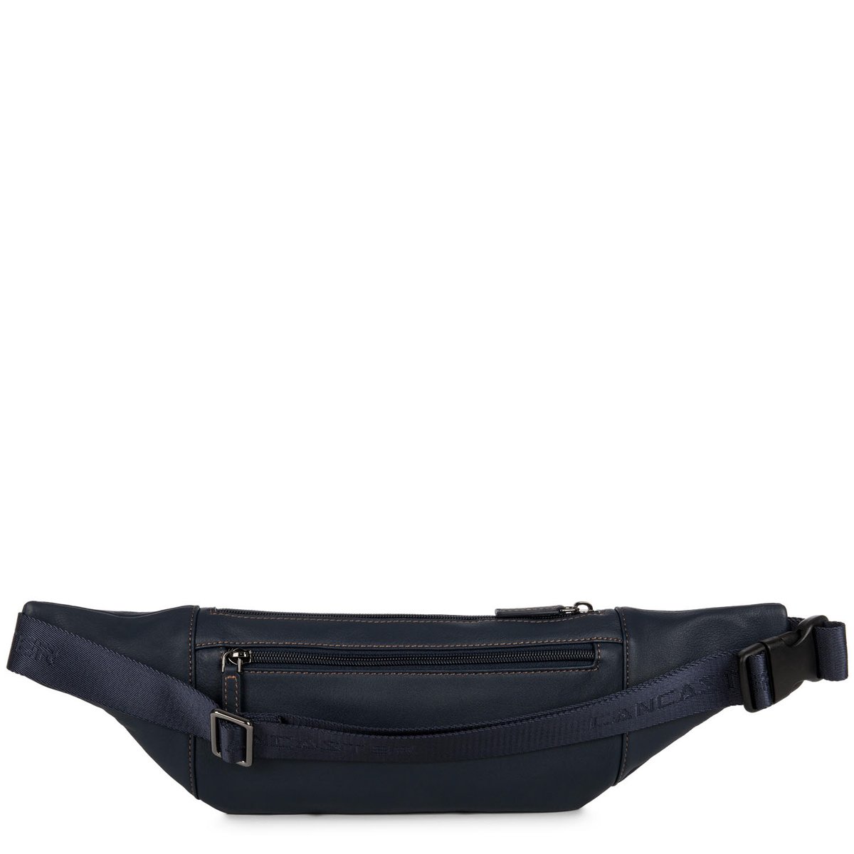Sac banane SOFT VINTAGE HOMME bleu foncé - camel, LANCASTER