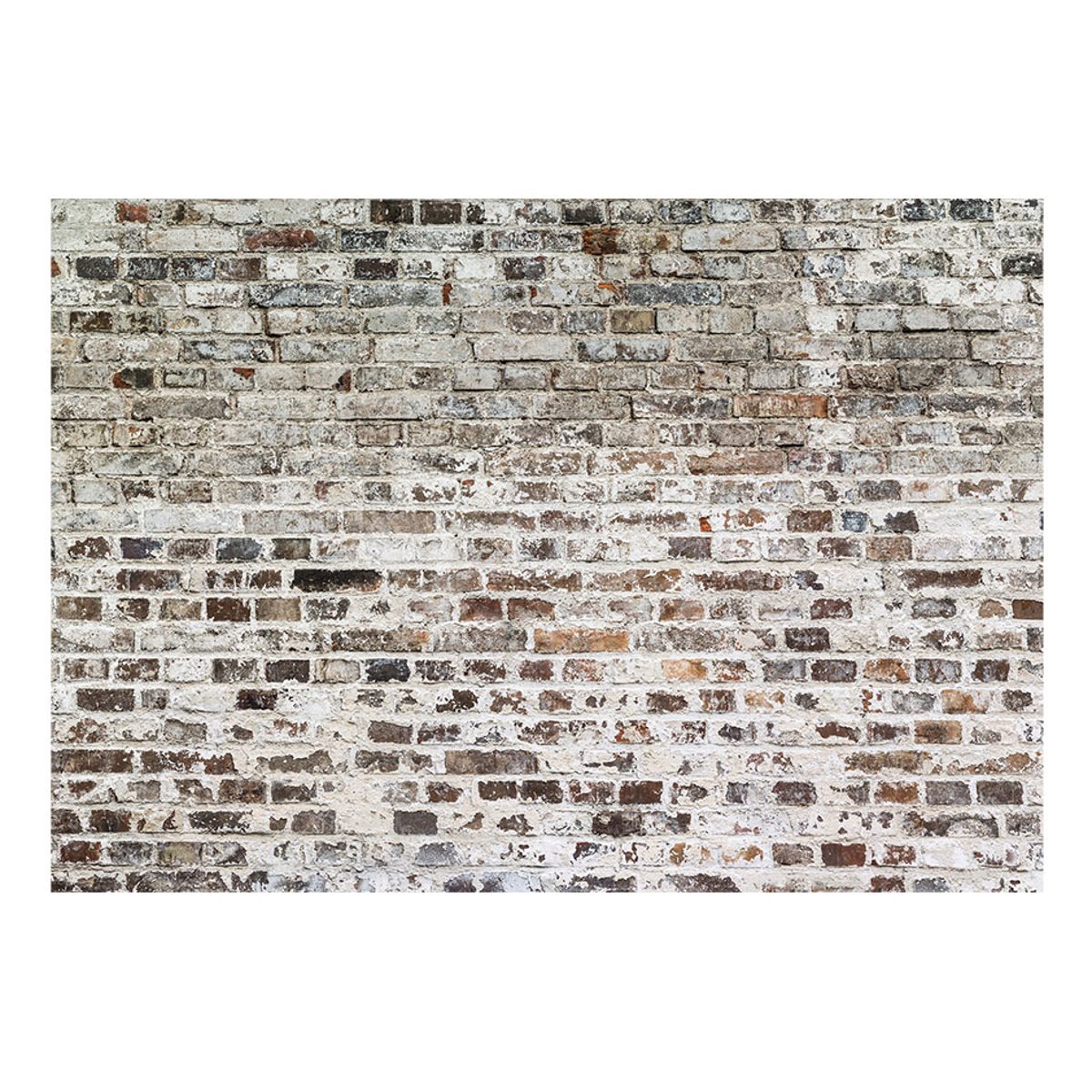Papier peint intissé panoramique Old Walls gris / argent, EDEN