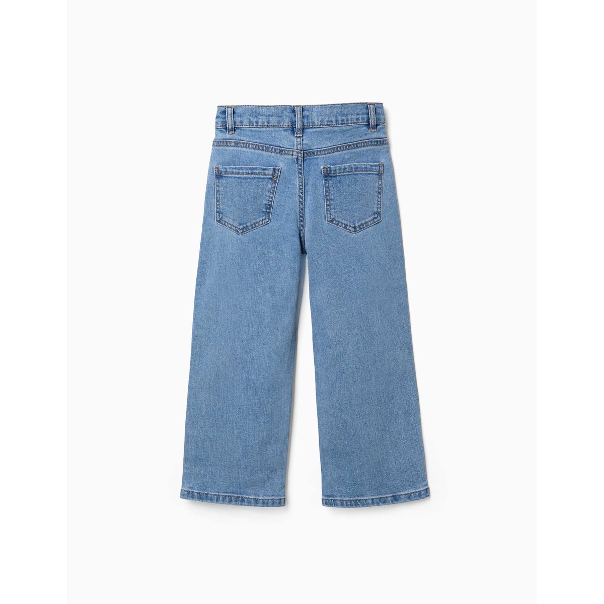 Pantalon en jean à coupe droite avec 5 poches bleu, ZIPPY