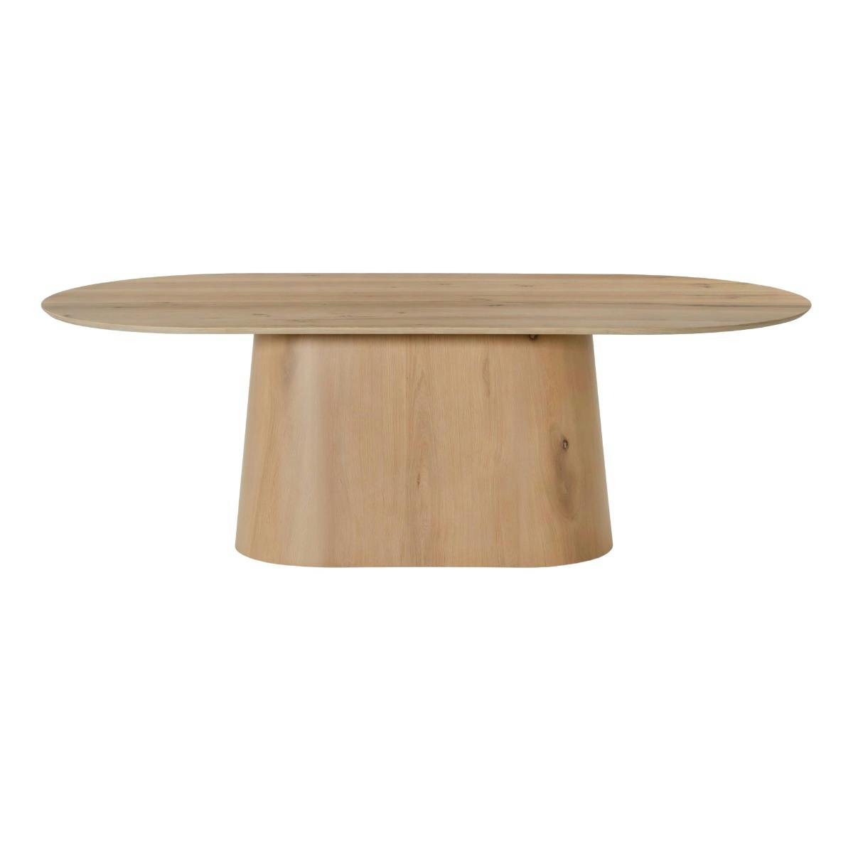 Table repas ovale 10 places en chêne LOREN bois clair, PIER IMPORT