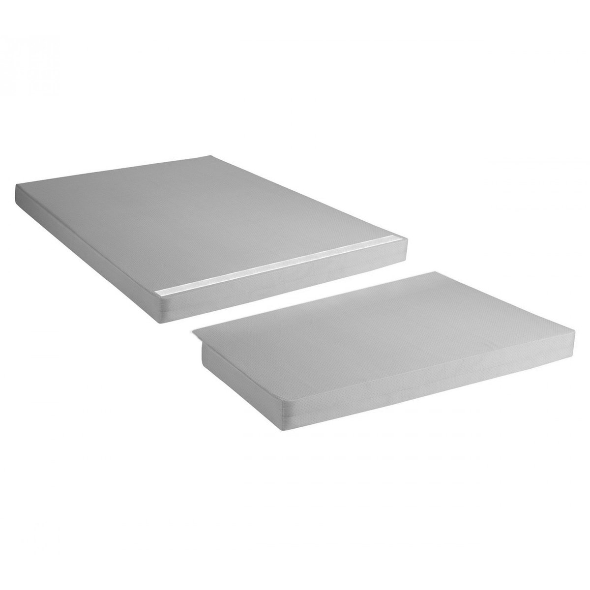 Matelas mousse évolutif 90x140 à 90x190 blanc, SOMEO