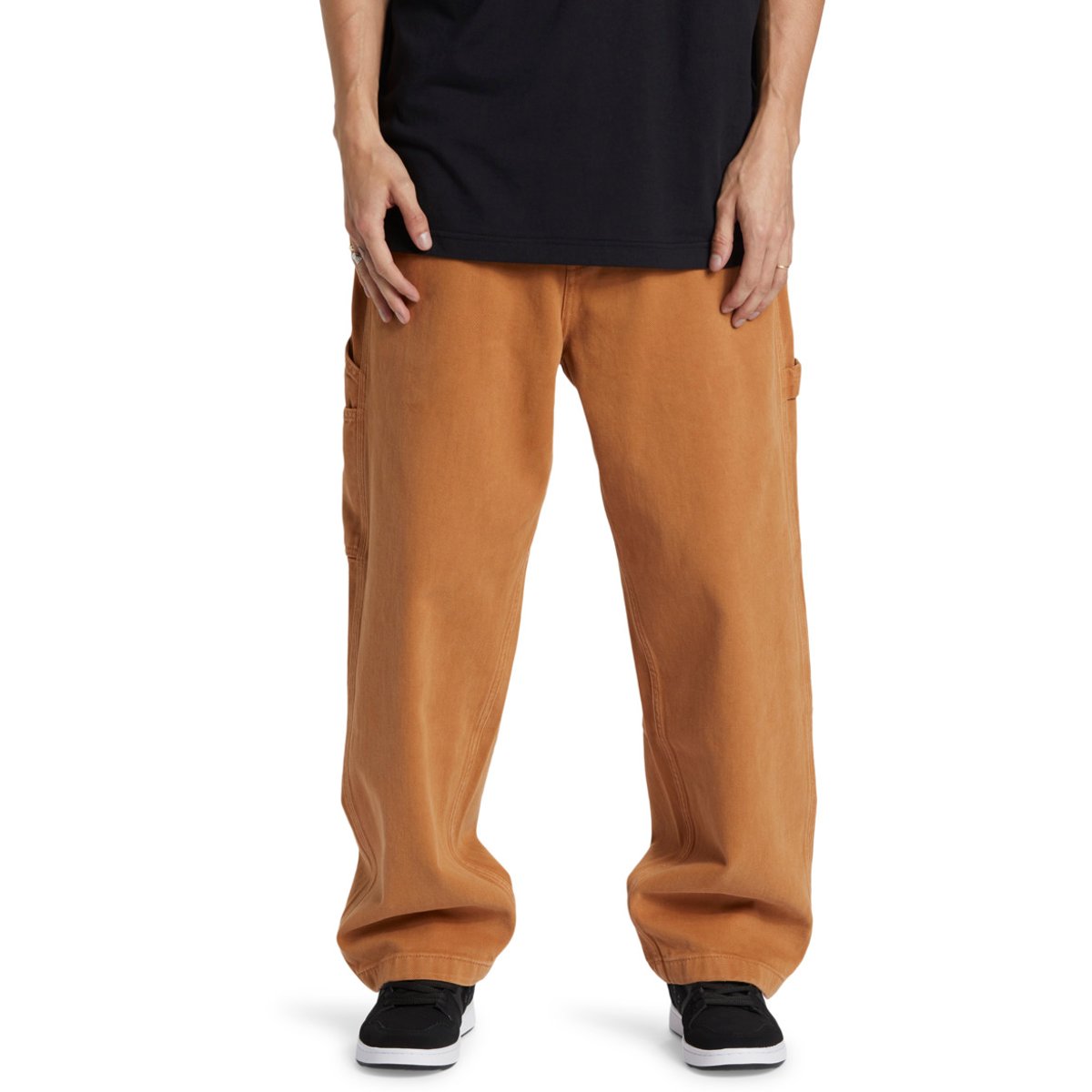 Jean workwear WORKER. jaune honey overdye, DC SHOES