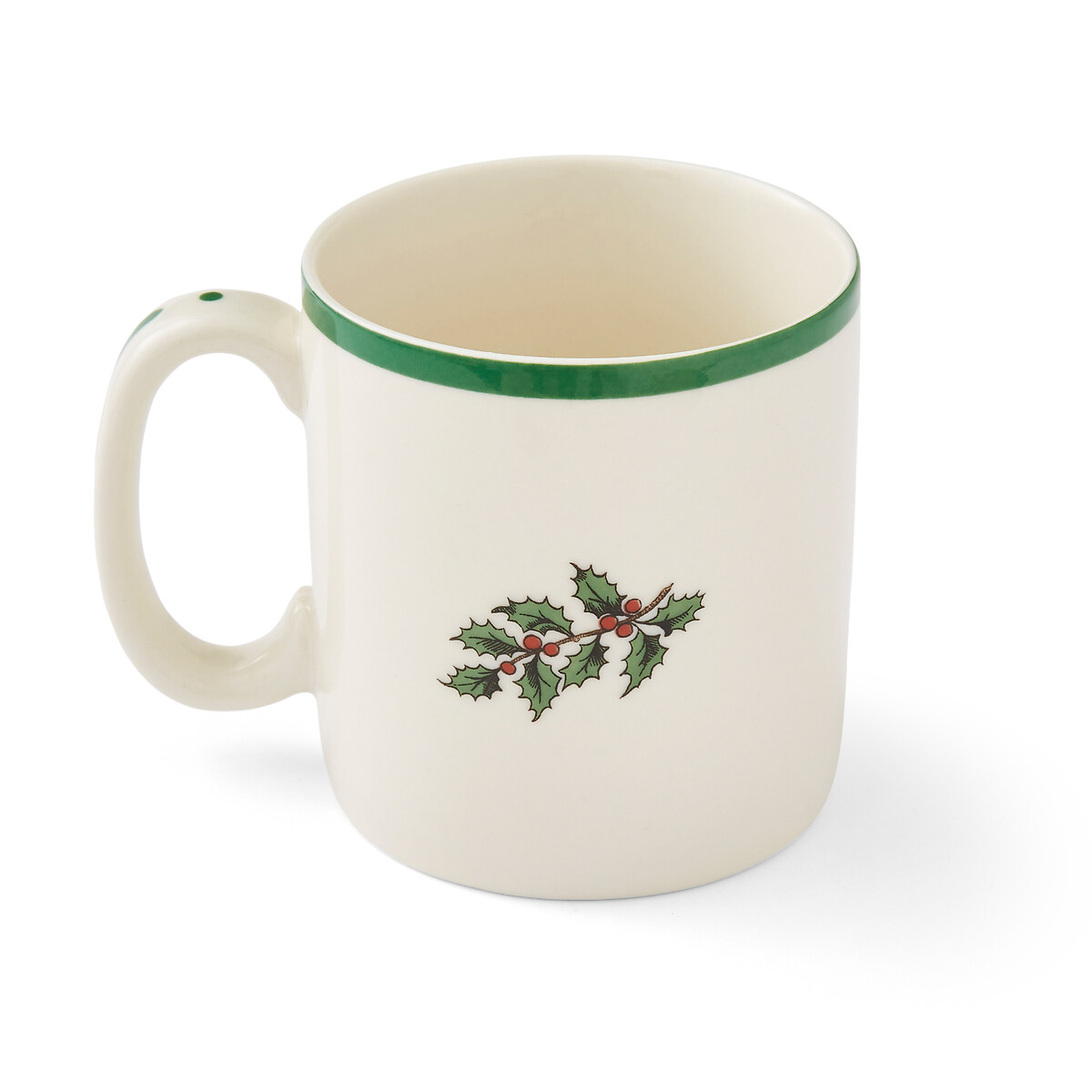Set of 4 Christmas Tree Mugs white, SPODE