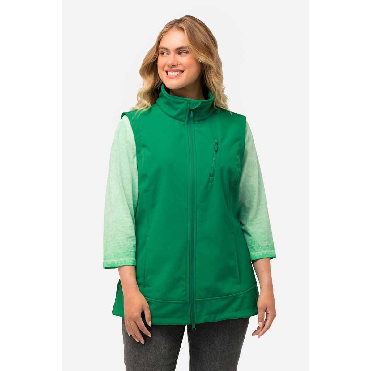 Veste Softshell vert émeraude, ULLA POPKEN