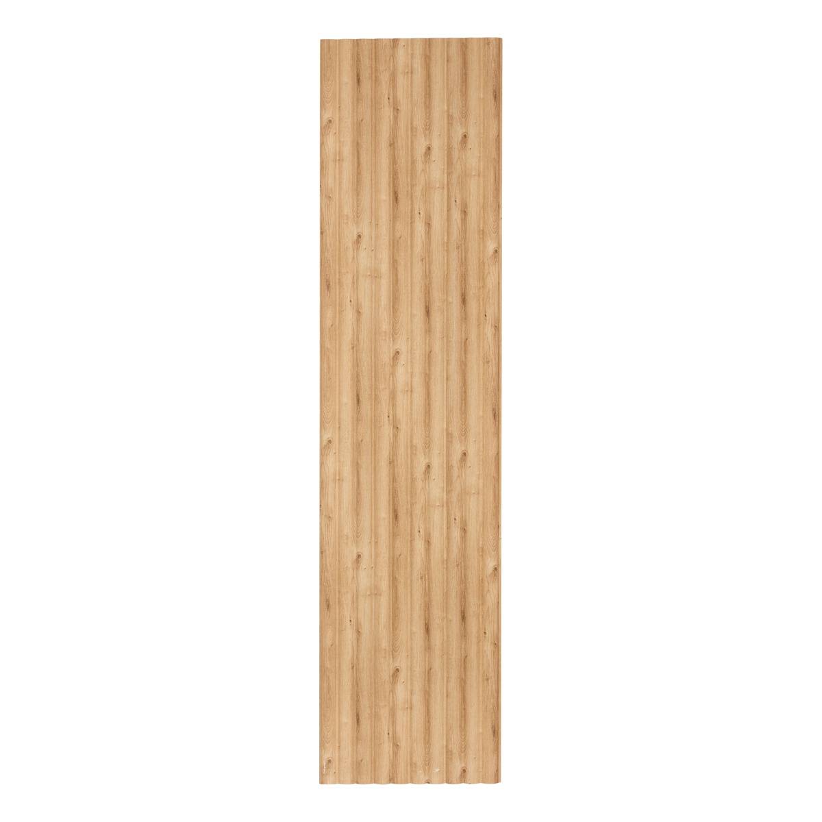 Lot de 2 panneaux décoratifs effet bois ALCOV beige, ATMOSPHERA