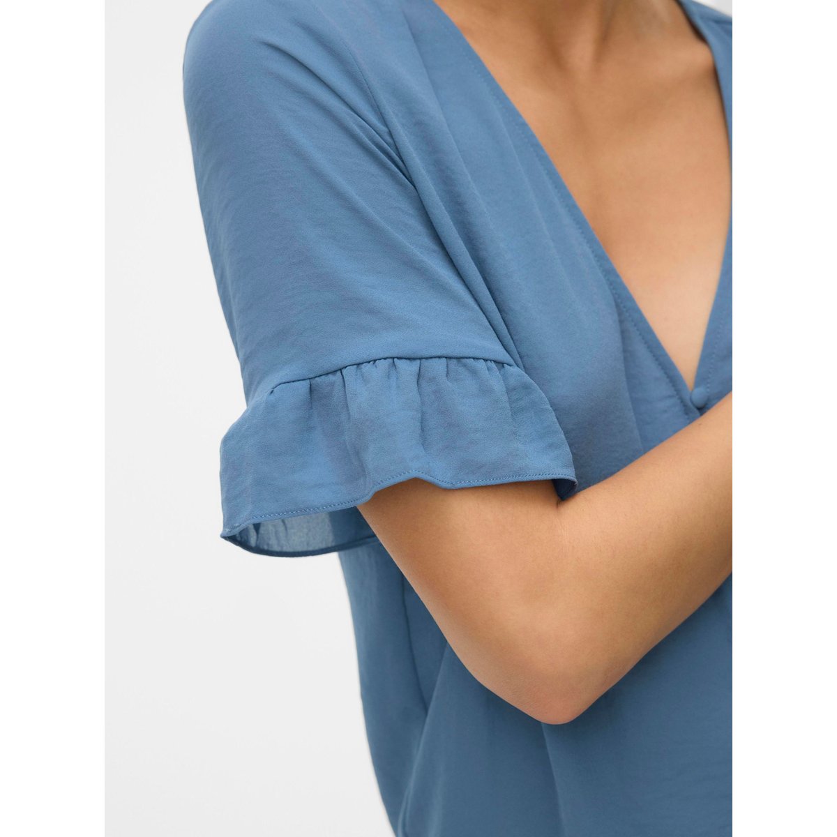 Blouse china blue, VERO MODA