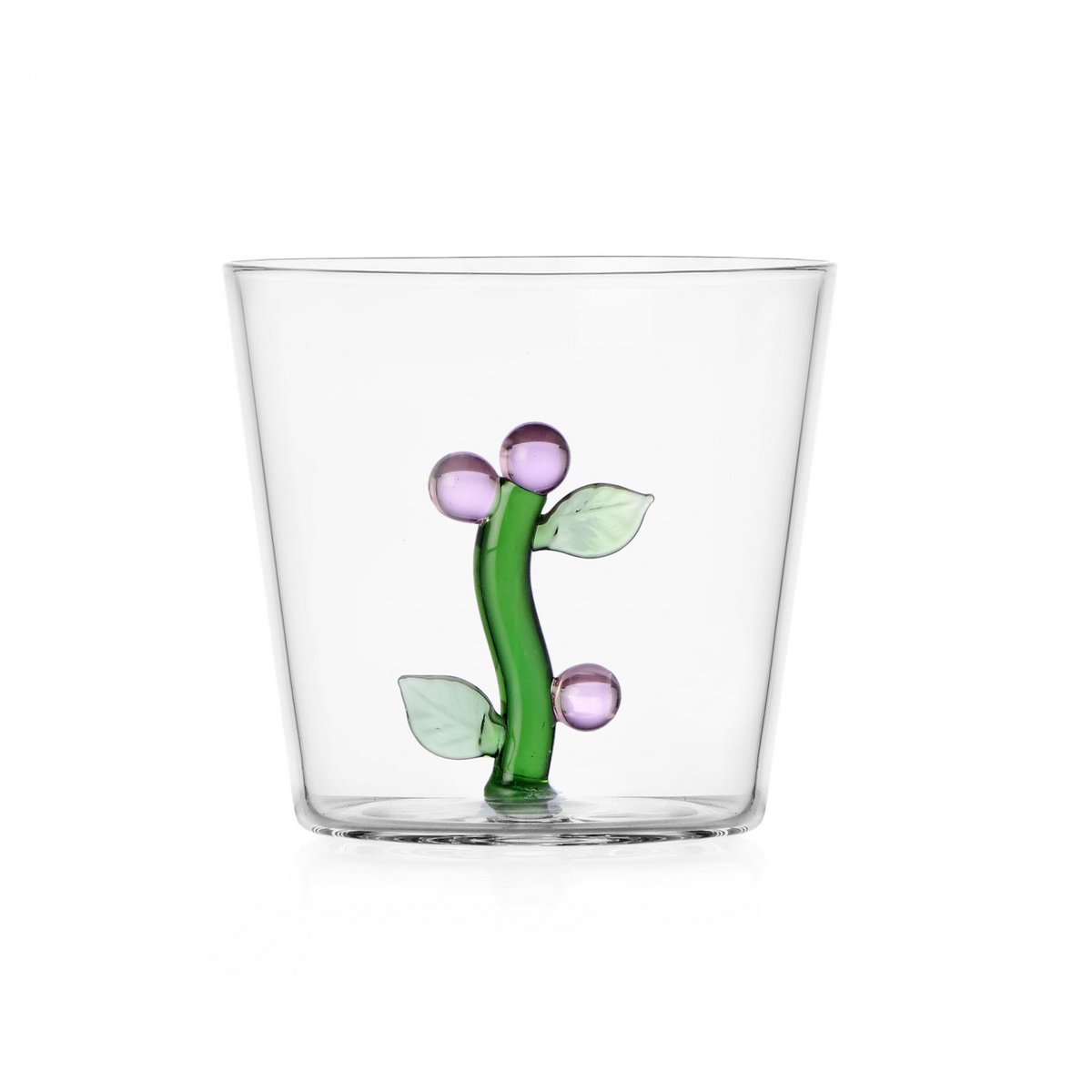 Verre fleur rose Botanica transparent, ICHENDORF
