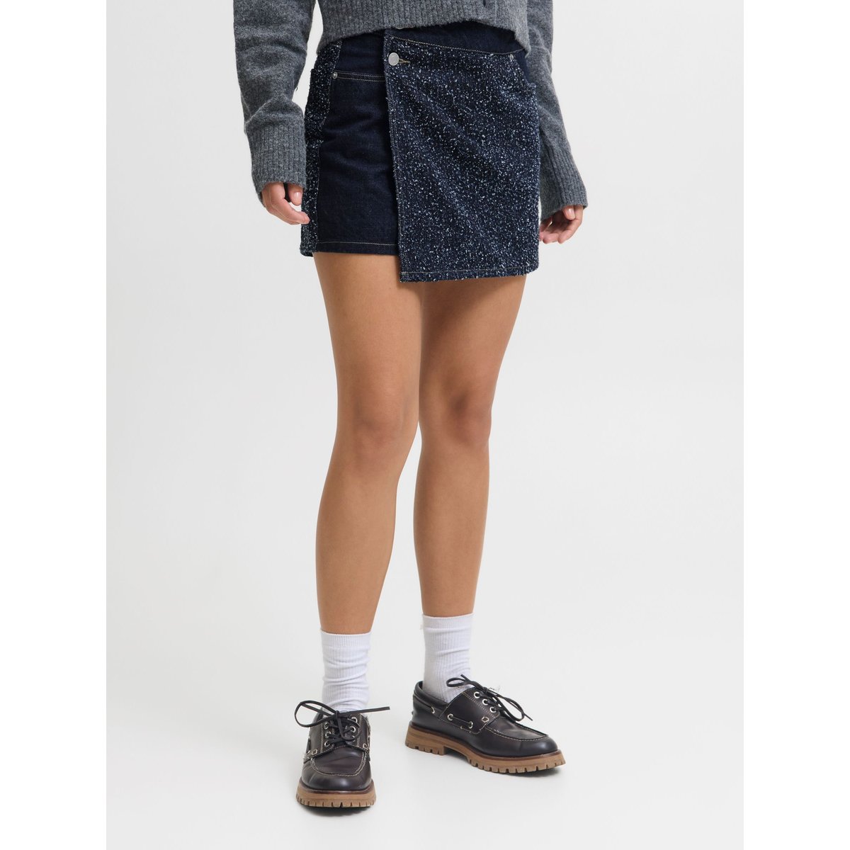 Jupe-Short bleue - dark blue denim 1, JJXX